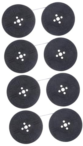 CAXUSD 4stücke Typewriter Ribbon Für Klassische Schreibmaschinen Hochwertige Verschleißfeste Nylonfarbe Doppelspule Kompatibel Mit Vielen Modellen Für Täglichen Gebrauch