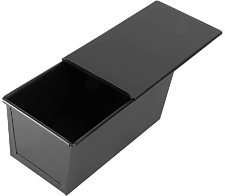 VOSAREA Loaf Pan Cover Non Stick Bread Mould Airtight Bread Storage Easy to Clean Toast Box Toaster Pan Loaf Bakeware
