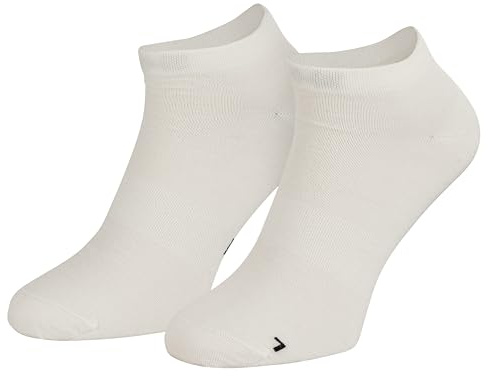 Piarini Lot de 3 paires de chaussettes de sport en laine mérinos - Pour homme et femme - Chaussettes de sport avec 68 % de laine mérinos - Chaussettes respirantes, Blanc., 43-46