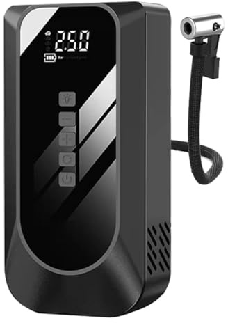 Koolenry Compresor de Aire 4 en 1 para Arranque de Coche, Banco de Energía Portátil de 1500 A, Cargador de Batería de Coche de 16000 MAh, Dispositivo de Arranque de Refuerzo.