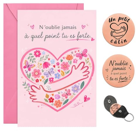 Petit Cadeau Femme Porte Bonheur Ccadeau Femme Original Idee Cadeau Femmee | Petit cadeau, cadeau amie, ccadeau femme original utile, ccadeau meilleure amie, avec carte, jeton et étui