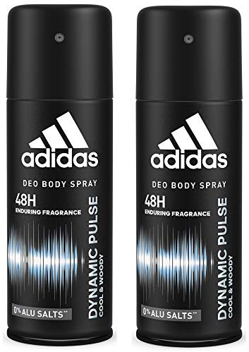 Adidas Dynamic Pulse Deo Body Spray für Männer Combo (2 Stück), 150 ml