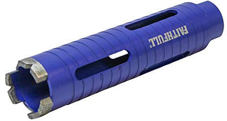 Faithfull FAIDCD38 Dry Diamond Core Bit, Blue, 38 mm x 150 mm