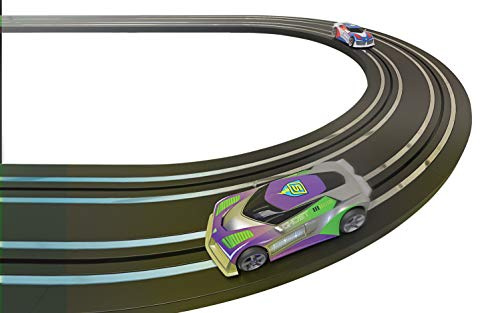 Micro Scalextric Streckenerweiterung, Set, Geraden und Kurven