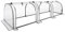 Christow Small Grow Tunnel Cloche Garden Polytunnel Greenhouse With Reinforced Cover (choose 1.3m, 1.95m, or 2.6m long)