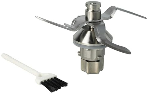 vhbw Couteau de mixeur compatible avec Vorwerk Thermomix TM5 robot culinaire - Avec 4 lames en acier inox, joint d'étanchéité inclus