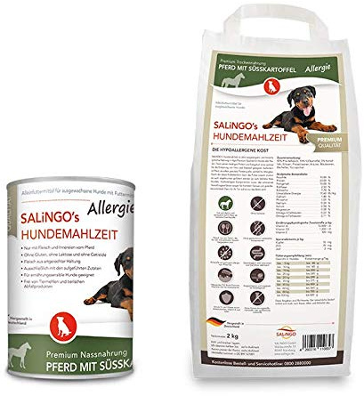 SALiNGO Hundefutter Einsteigerpaket Pferd