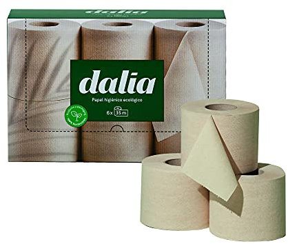 PACK 6 ROLLOS DE PAPEL HIGIENICO DOBLE CAPA BIO