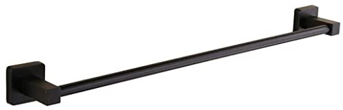 Handtuchhalter Wand Handtuchständer Bad Schwarzer Handtuchhalter Single Bar Badezimmer Handtuchhalter 304 Edelstahl Badezimmer Hängender Handtuchhalter Handtuchstange Badetuchhalter ( Size : 30cm )