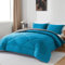 beeweed Edredón Relleno Nórdico 240x220 cm para Cama 150, Reversible Edredón de Fibra 300gr/m² para Cama Matrimonio 150x200, con 2 Fundas Almohada