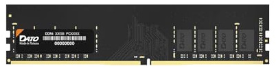 DATO 16Go DDR4 3200MHz PC4-25600 Non-ECC 1.2V CL22 288 Broches UDIMM pour Ordinateur de Bureau Module de mémoire Mise à Niveau