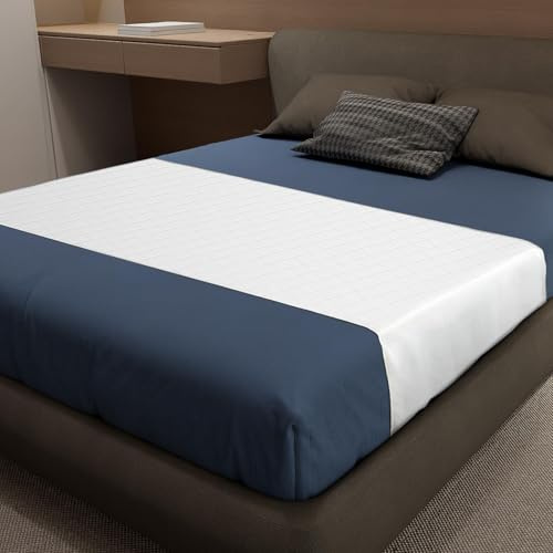 Bed Pads Washable Waterproof, King (76 x 36, Pack of 1) Incontinence Bed Pads & Pee Pads, Perfect for Kids, Adults and Elderly