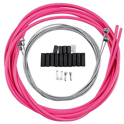 Fahrrad Bremszug Schaltzug Set Universal MTB-Brems- / Schaltkabel & Gehäusegruppe Sets für Rennrad Fahrrad Umschaltgetriebe Umwerfer- / Bremskits Drahtrohrleitung Schlauch Fahrradteile ( Size : 1set p