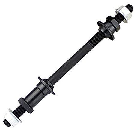 TAIGUHUI Sgancio Rapido Bici Lengthened 240mm Mountain Bike Snow Bike Fat Bicycle Hubs Rear Axle Refitted Solid Axle Rear Axle Bicycle Accessory Axle Perno Ruota Posteriore MTB