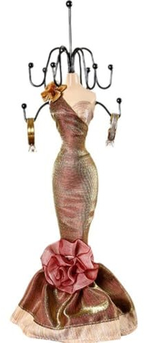 Jewellery Display Dress Lady Mannequin Jewelry Holder Organizer Rings Display Earrings Stand Hanging Necklace Bracelets Rack