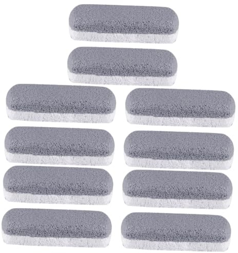 FRCOLOR 10stücke Fußfeilen Professionelle Bimsstein Fußpflege Doppelseitige Fußfeilen Für Hornhautentfernung Und Peeling Für Trockene Und Rissige Füße Für Und