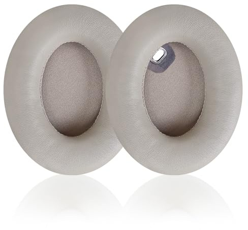 Replacement Ear Pads for Sony WH-1000XM4 (WH1000XM4) Over-Ear Headphones, Ear Cushions, Headset Earpads, Ear Cups Cover with Soft Protein Leather (Gold)