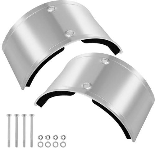 WZWTYSM Ersatzteil für Trockenbaustelzen, Beingurte-Set für Stelzenzubehör aus Aluminiumlegierung, Gebogene Platte für Feste Beine, geeignet für Heimwerkerarbeiten, Verputzen und Verkabeln (1 Paar)