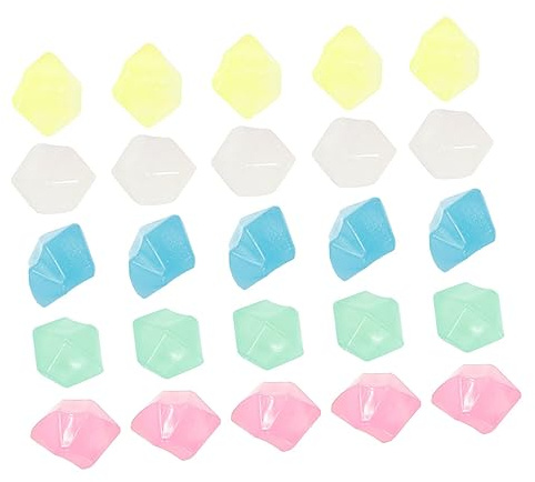 BESPORTBLE 100 Piedras Decorativas Luminosas para Acuarios Piedra Fluorescente para Paisajismo