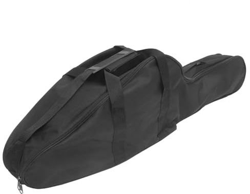 HOMSFOU Borsa Design Portatile a Mano per Motosega Oxford e Pelle Pu Grande Capacità per Trasporto e Uso in Varie Occasione