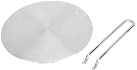 PartyKindom Induction Cooker Adapter Plate Heat Diffuser Thermal Guide Plate for Induction Hob Cooking