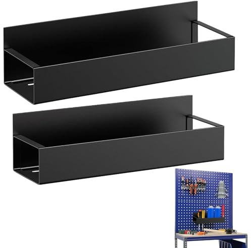 Magnetic Spray Door - Black Steel 10.63 x 3.35 x 2.95 cm, Strong Load Capacity, 2% Spray Organizer | Workshop Shelves, Garage Tools, Storage of Spray Paints, A