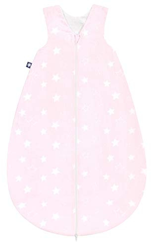 Julius Zöllner Schlafsack Sommerschlafsäckchen Sternenhimmel rosa 90 cm