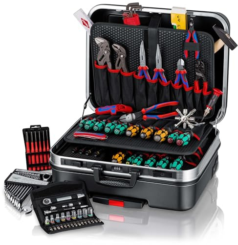 KNIPEX Werkzeugkoffer BIG Basic Move Mechanik 90-teilig 515 mm, 00 21 06 M