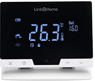 Link2Home WiFi-RF Smart Thermostat with Boiler Control – Works with Alexa, Siri and Google Assistant