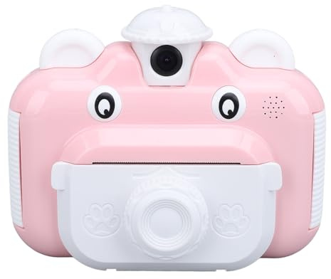 Macchina fotografica a stampa istantanea, 1080P HD 2,4 pollici Autofocus Fotocamere istantanee per bambini Obiettivo ribaltabile a 180 gradi Videocamere digitali