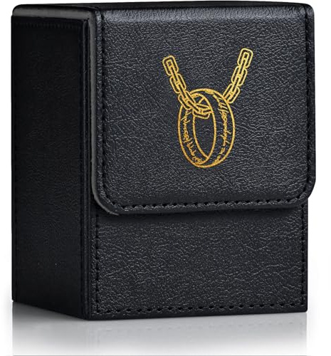 ZLCA Card Deck Box for MTG with 2 Dividers Fits 100+ Single Sleeved