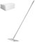 ISSIECONIC Sweeper 2 in 1 Mops Kit, 1 PC Swift Mop & 20 PCS Refills, Disposable Dry& Wet Mopping Cloth, Multi-Purpose Cleaning Mop with Extra Long Handle, Easy to Install and Toss Away