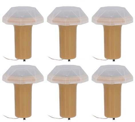 Solar-LED-Flaschen-Lichterkette, Dekorativer Weinkorken für Weihnachten, Party, Hochzeit, Zuhause, 6 Stück, 2,49 Fuß