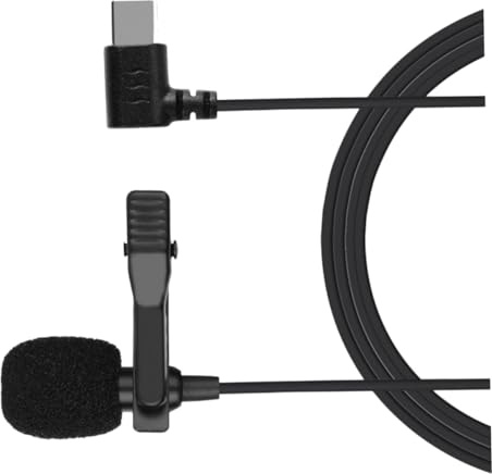 Supvox Lavalier-mikrofon Mit USB-c-anschluss Tragbares Kragenmikrofon Ansteckmikrofon Für Live-übertragungen Und Spielkommentare Kondensatormikrofon Mit Rauschunterdrückung Kabel Für