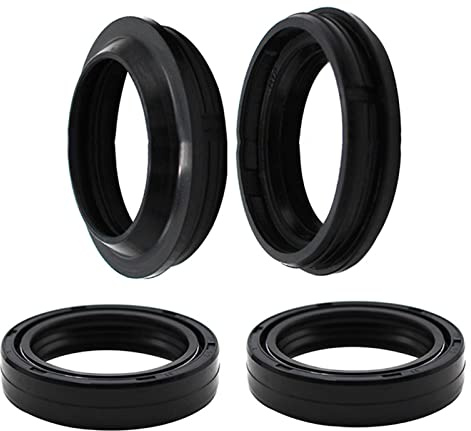 HENYGEN Guarnizione della Forcella Anteriore e Olio per Ammortizzatore Moto 35x48x11mm, Kit di Installazione Facile per Forcella Anteriore
