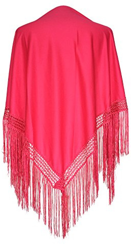 La Senorita Spanischer Manton/Tuch Schal (rosa)