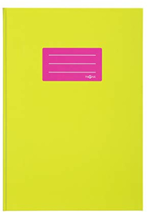 Pagna 26070-17 Notizbuch Style Up A4 (Kladde mit 192 Seiten, karierte Seiten, lindgrün