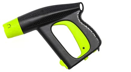 AVA High-Pressure Short Gun with Zero Force Trigger Technology, Replacement Jet Washing Pistol for Car Cleaning, Garden, Foam Spray, Stainless Steel