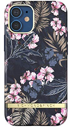 Richmond & Finch Hülle Kompatibel mit iPhone 12 Mini, Blumendschungel Gehäuse, 5.4 Zol, Komplett Schützende Handyhülle