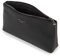 Berliner Bags Premium Kosmetiktasche Anna aus Leder, Kleines Mäppchen für Damen und Mädchen (Schwarz)