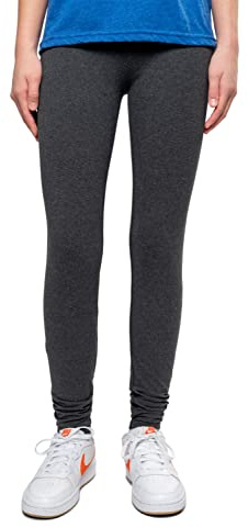 Insect Shield Girls' Essential Leggings, Charcoal, Large (10-12)
