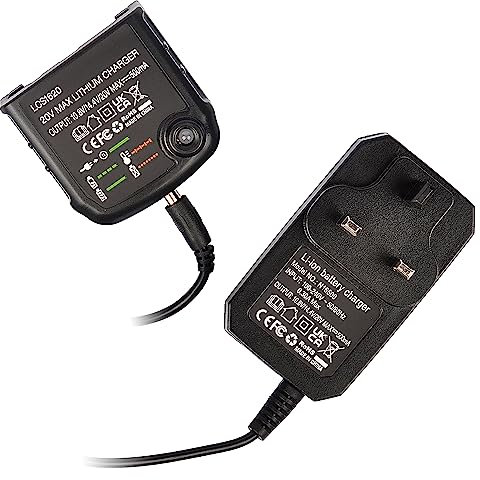 LCS1620 Lithium-ion Battery Charger for Black and Decker 14.4V 18V 20V li-ion Battery LBXR20 LBXR20-OPE LB20 LBX20 LBX4020 LB2X4020 LBXR2020-OPE LB2X3020-OPE