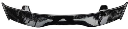 NZGZLMMETK Heckspoiler Für Vw Für Golf 5 MK5 Für GTI R20 2003-2008 Spoiler ABS Kunststoff Carbon Look Fließheck Dach hinten Flügel Körper Kit Zubehör Spoiler(Bright Black)