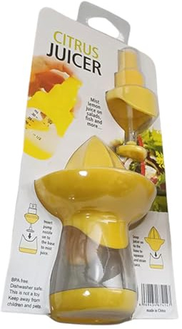 Verseur de citron efficace - Petit presse-agrumes manuel - Multifonctionnel - Extracteur de jus pour cocktails et sauces