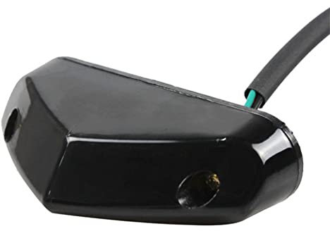 EastVita Universale Moto LED Stop Freno Fanale Posteriore Indicatori di Segnale Luce Freno Posteriore Accessori per la Modifica delle Parti del Motociclo Guscio Grigio