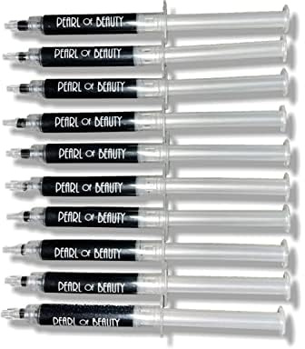 Gel Blanchiment Dentaire, Gel Charbon Actif pour Blanchiment Dentaire., lot de 10 Seringues 3ml, blanchiment dentaire