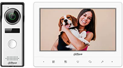 Dahua Kit de intercomunicador para monitor interior de 7 pulgadas DHI-KTA02 de 4 cables