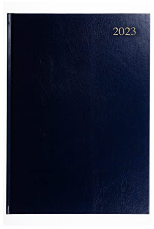 Collins Essential A4 Wochenplaner 2023 – Blau – Kalender, Jahr, Wochenplaner, Tagebuch und Planer für Geschäft, Büro und Privat