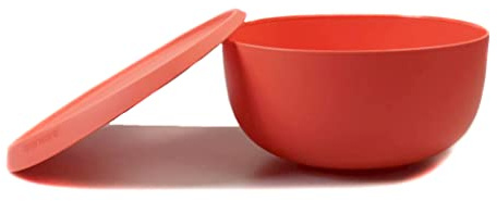 NEW TUPPERWARE Natura 4,3L lachs Rührschüssel Schüssel Servieren Ergonomica