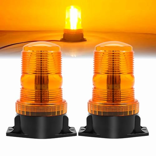 Luce LED stroboscopica Ambra lampeggiante di emergenza 30-LED segnalazione lampeggiante di emergenza Luce Rotante per Camion Carrello elevatore Trattore.